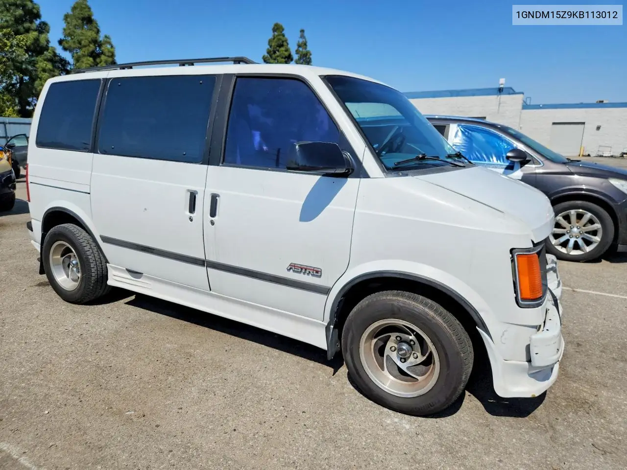 1989 Chevrolet Astro VIN: 1GNDM15Z9KB113012 Lot: 73557015