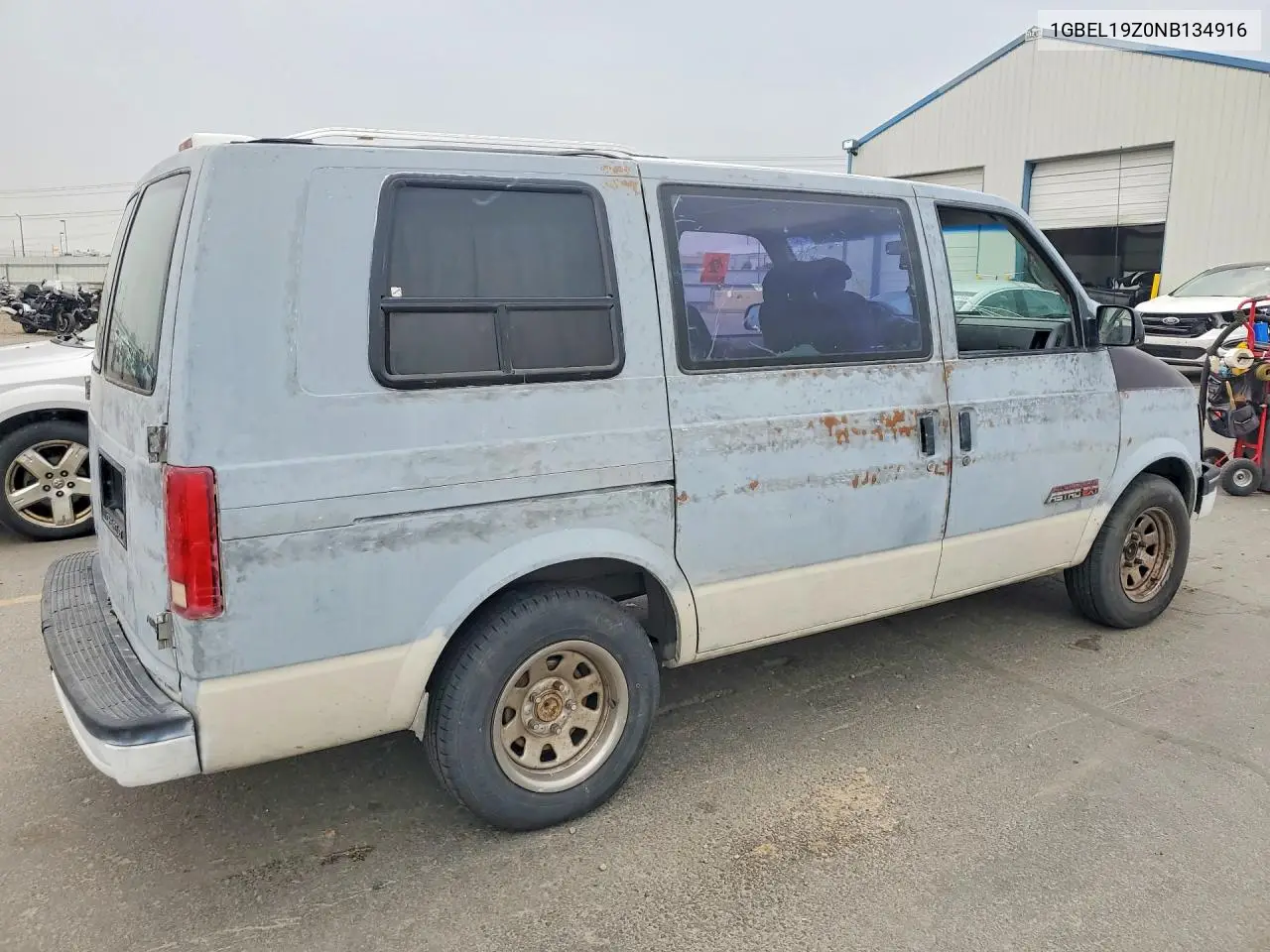 1992 Chevrolet Astro VIN: 1GBEL19Z0NB134916 Lot: 62223546