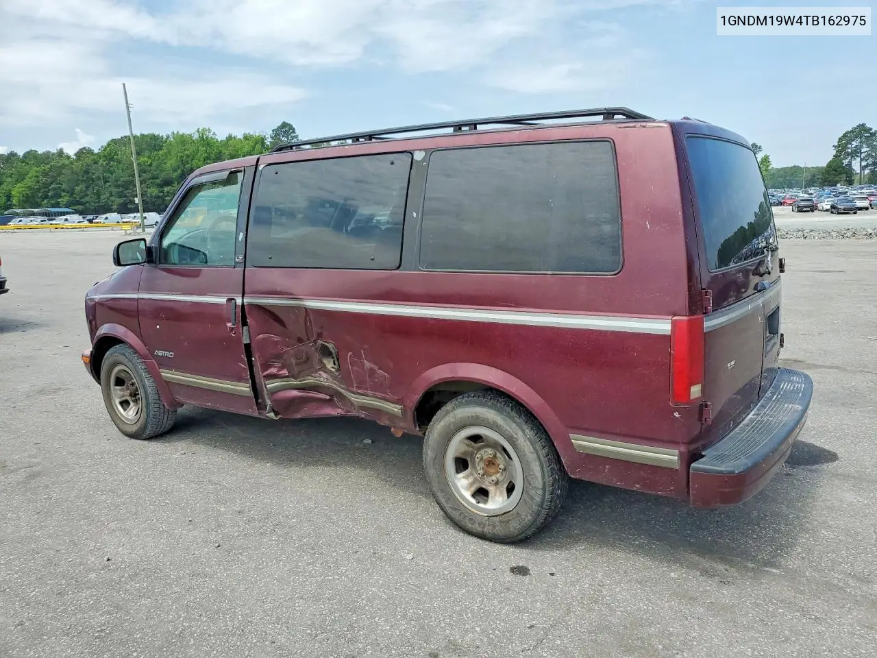 1996 Chevrolet Astro VIN: 1GNDM19W4TB162975 Lot: 58959036