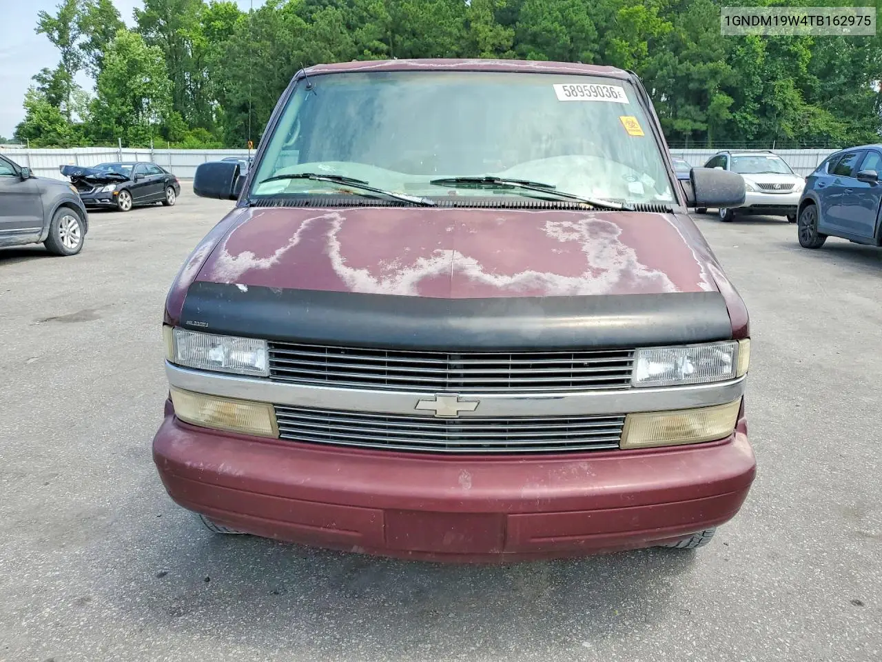 1996 Chevrolet Astro VIN: 1GNDM19W4TB162975 Lot: 58959036