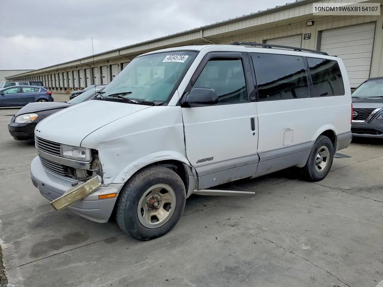 1999 Chevrolet Astro VIN: 1GNDM19W6XB154107 Lot: 46345756
