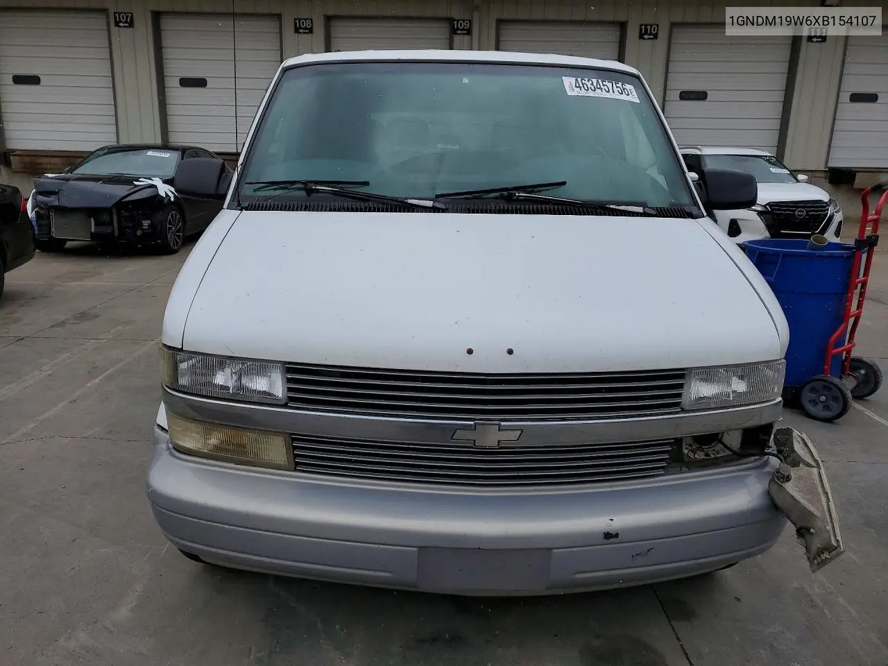 1999 Chevrolet Astro VIN: 1GNDM19W6XB154107 Lot: 46345756