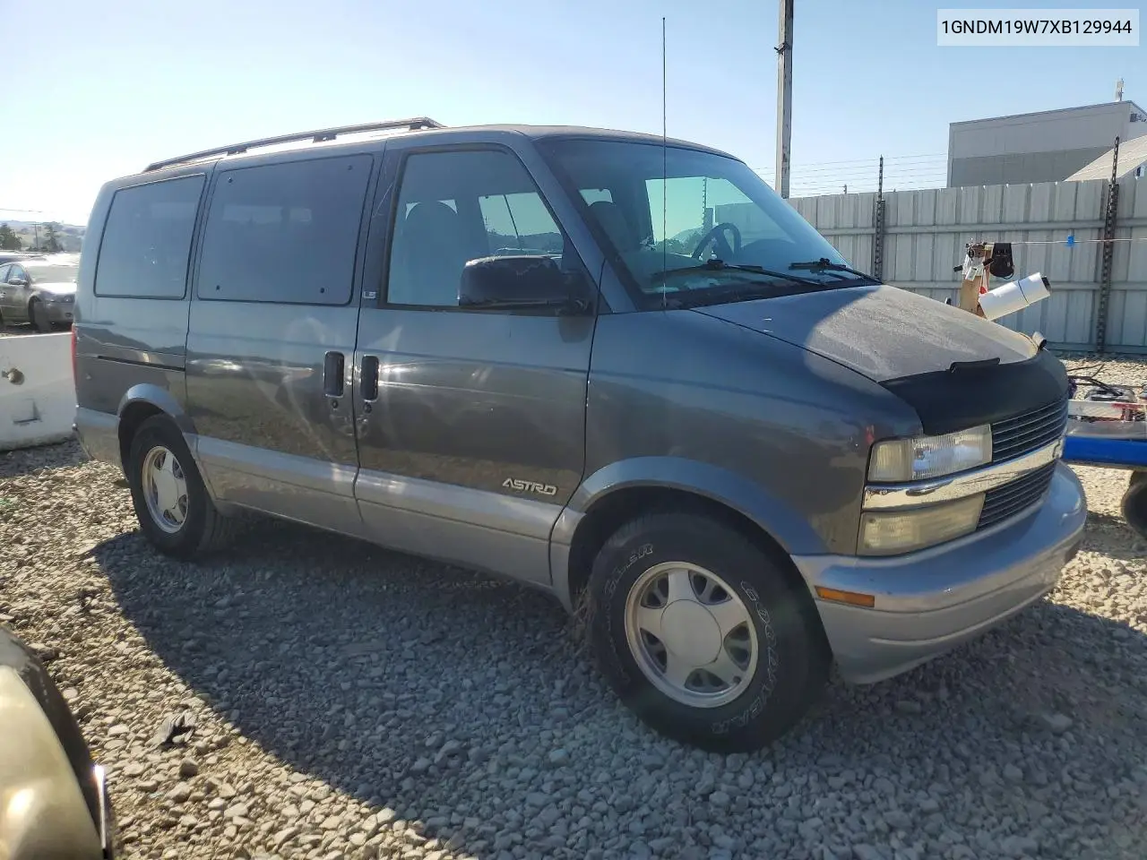 1999 Chevrolet Astro VIN: 1GNDM19W7XB129944 Lot: 52772846