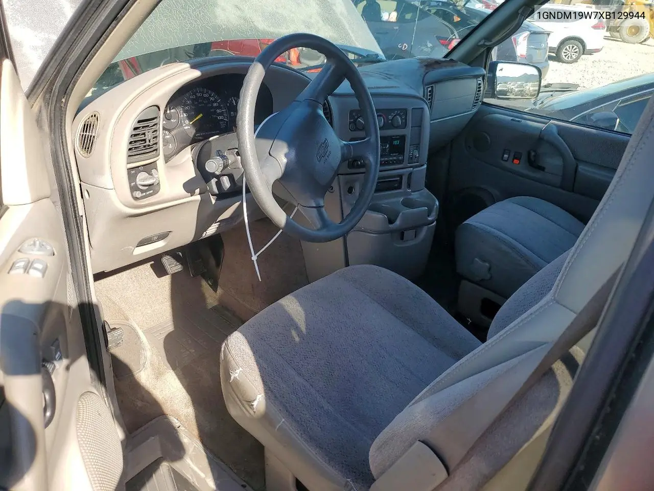 1999 Chevrolet Astro VIN: 1GNDM19W7XB129944 Lot: 52772846