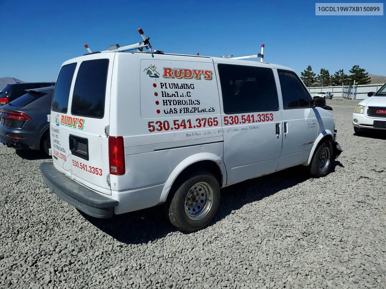 1999 Chevrolet Astro VIN: 1GCDL19W7XB150899 Lot: 60413956