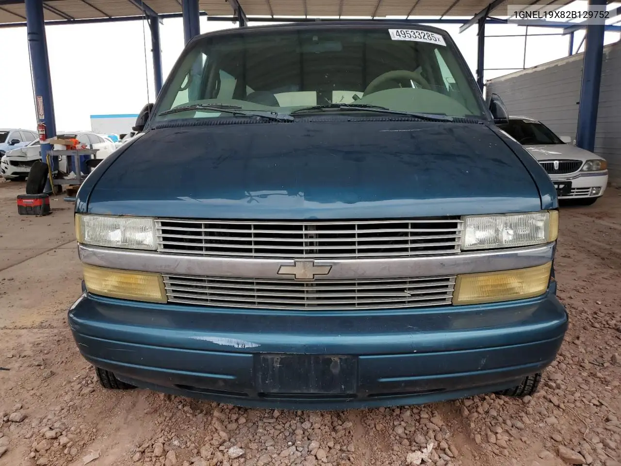 2002 Chevrolet Astro VIN: 1GNEL19X82B129752 Lot: 53835946