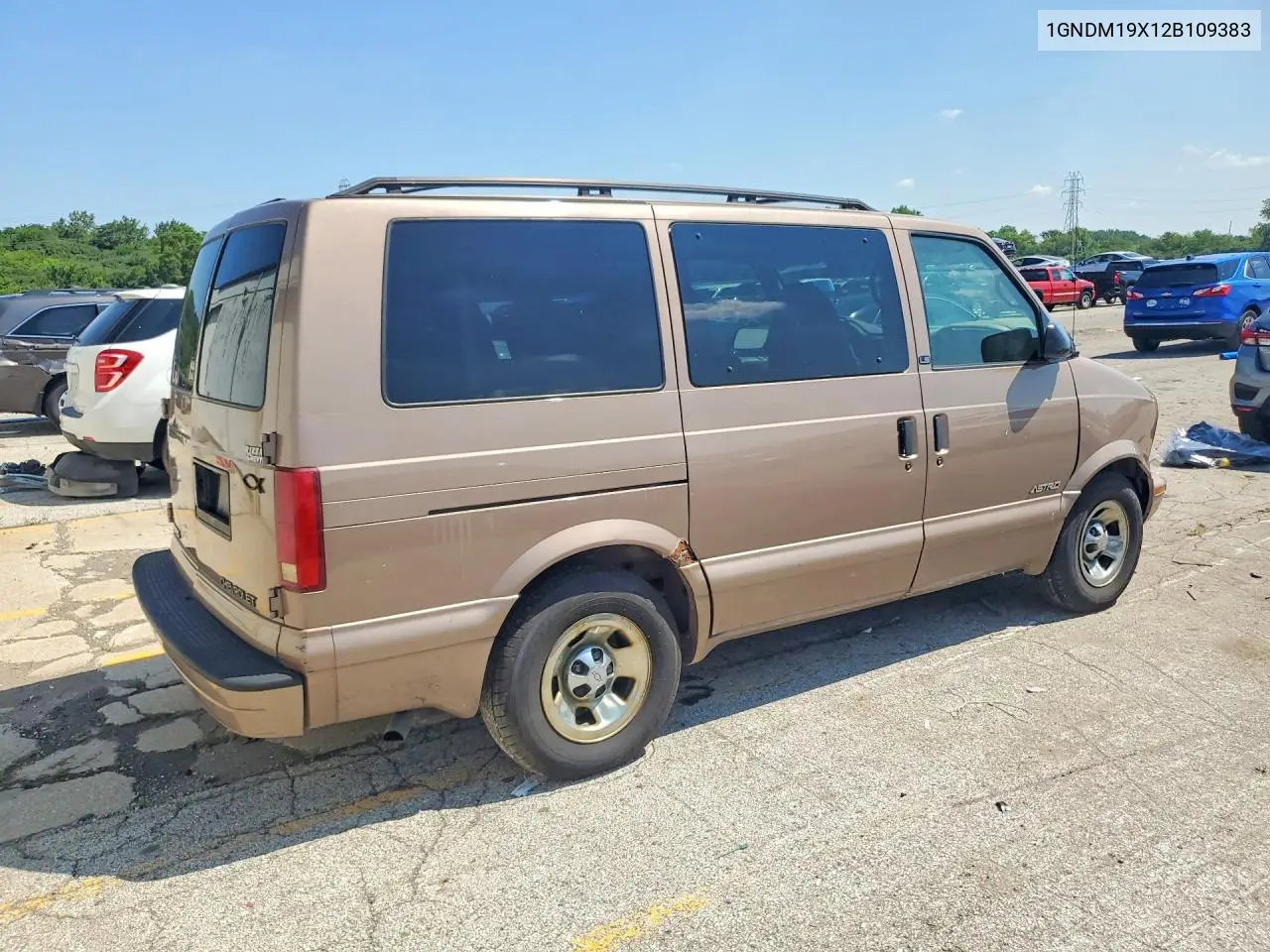 2002 Chevrolet Astro VIN: 1GNDM19X12B109383 Lot: 59897716
