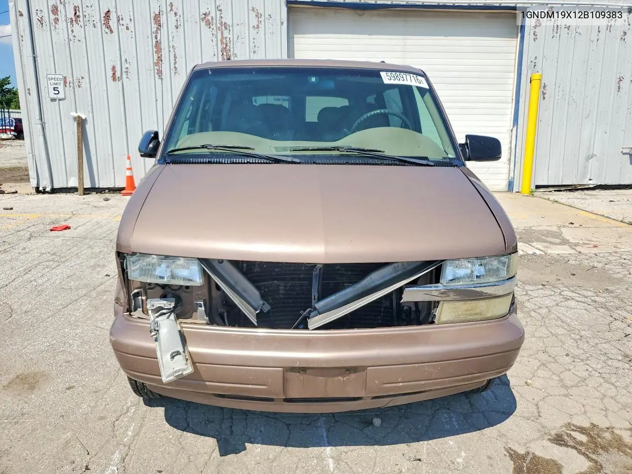 2002 Chevrolet Astro VIN: 1GNDM19X12B109383 Lot: 59897716