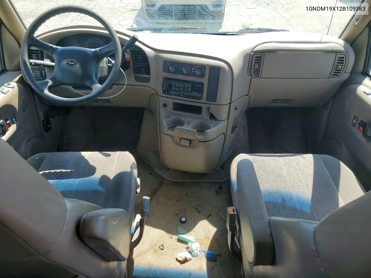 2002 Chevrolet Astro VIN: 1GNDM19X12B109383 Lot: 59897716