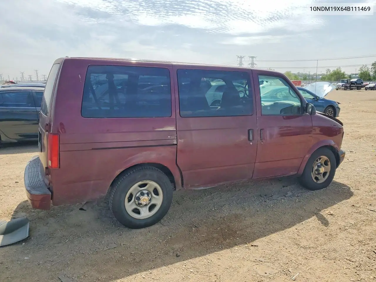 2004 Chevrolet Astro VIN: 1GNDM19X64B111469 Lot: 54245456