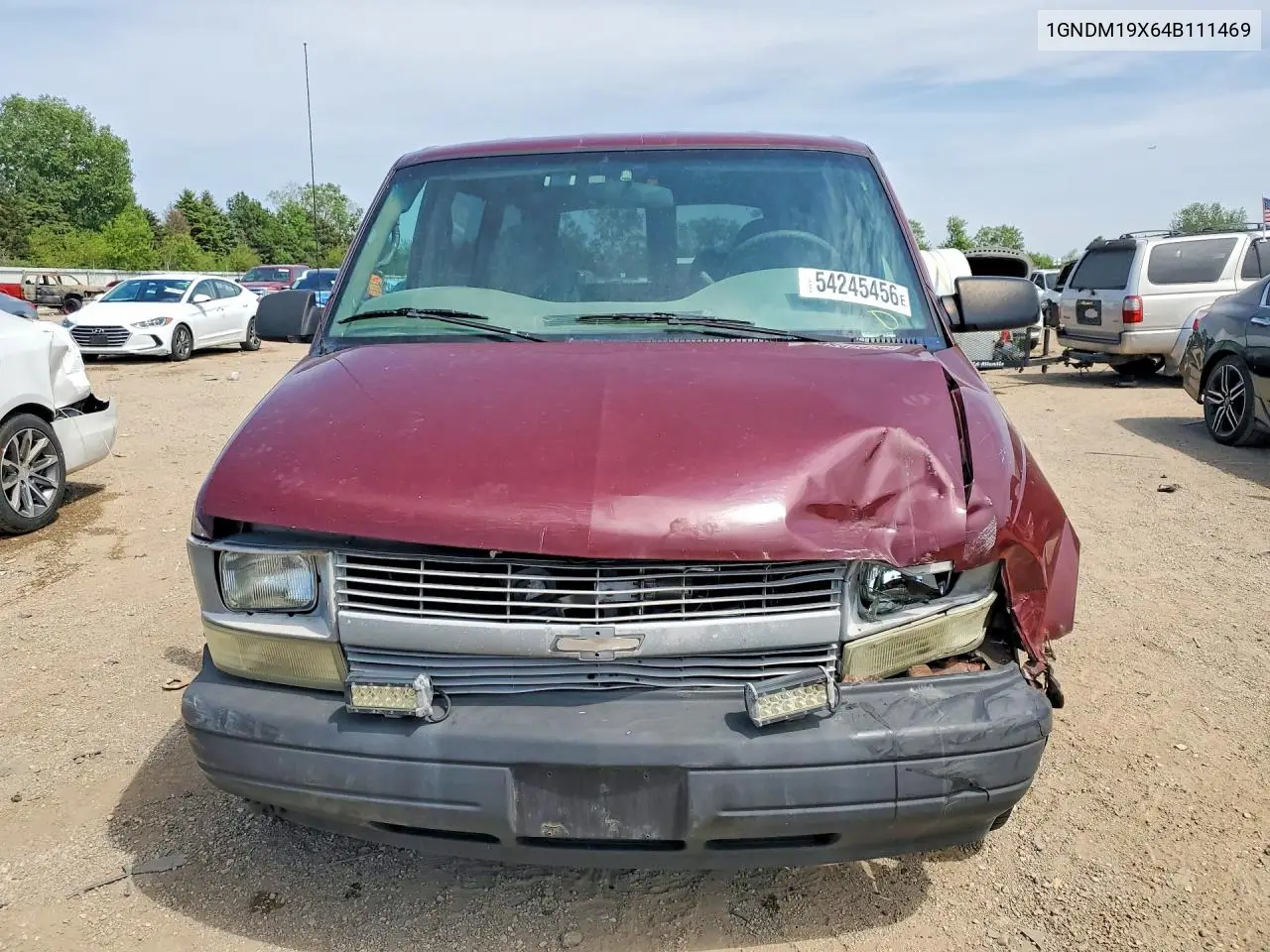 2004 Chevrolet Astro VIN: 1GNDM19X64B111469 Lot: 54245456