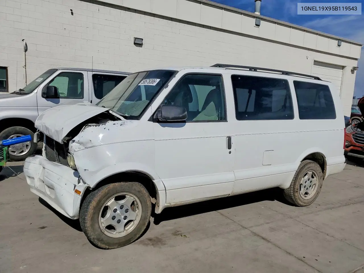 2005 Chevrolet Astro VIN: 1GNEL19X95B119543 Lot: 58578386