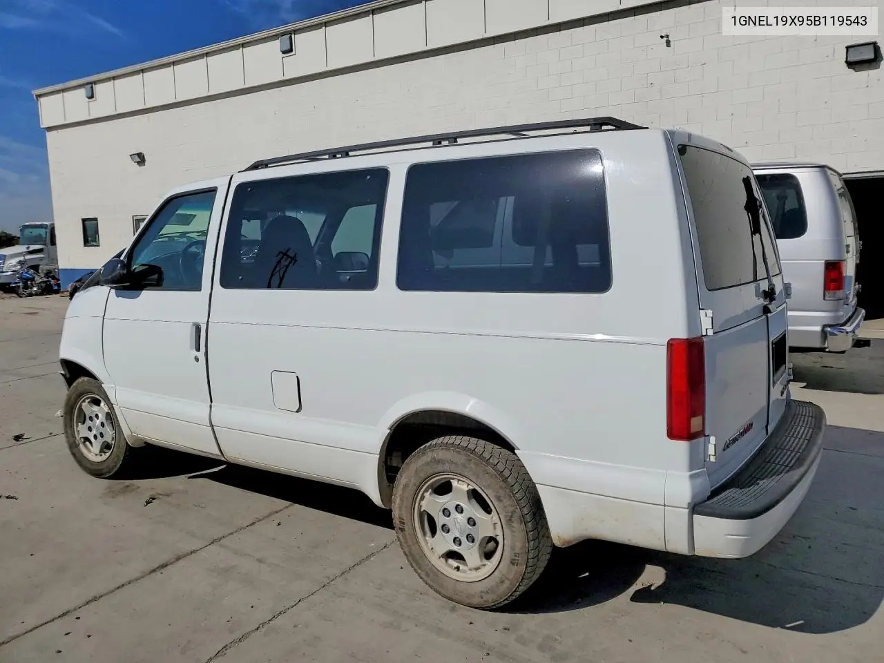 2005 Chevrolet Astro VIN: 1GNEL19X95B119543 Lot: 58578386
