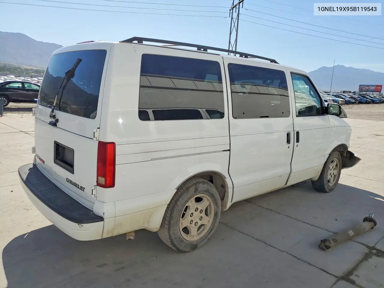 2005 Chevrolet Astro VIN: 1GNEL19X95B119543 Lot: 58578386