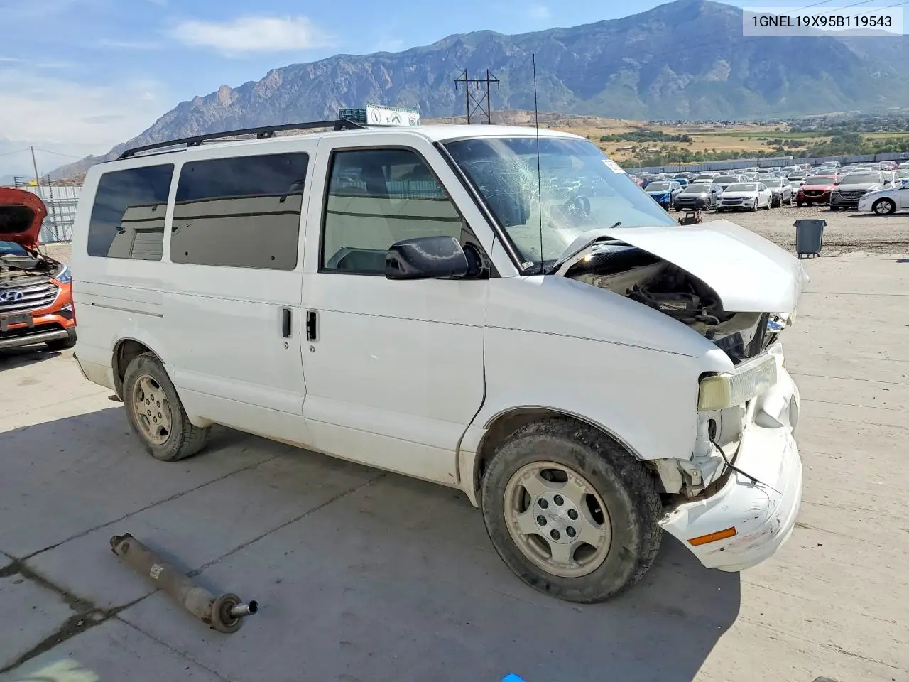 2005 Chevrolet Astro VIN: 1GNEL19X95B119543 Lot: 58578386