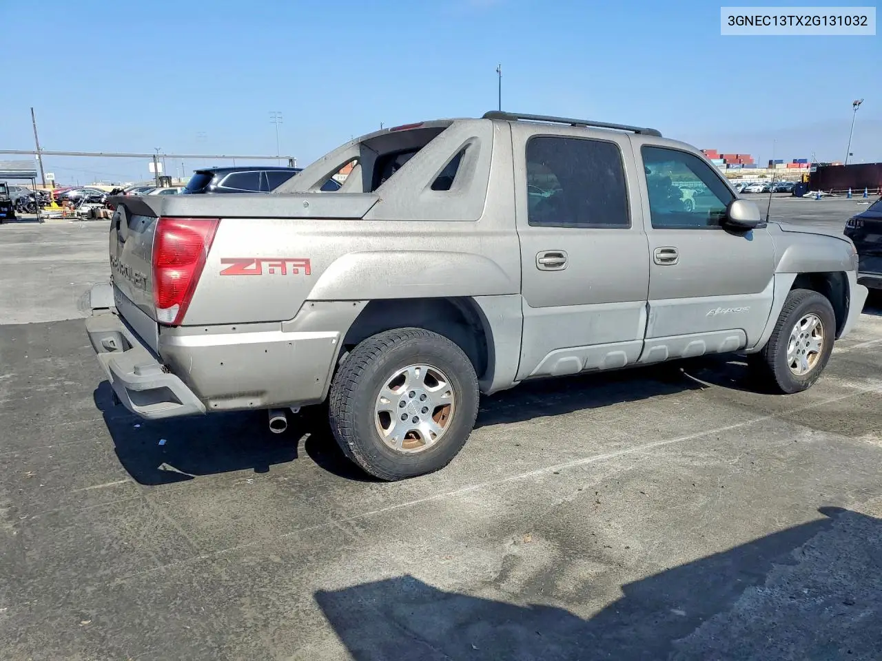 2002 Chevrolet Avalanche C1500 VIN: 3GNEC13TX2G131032 Lot: 56238366