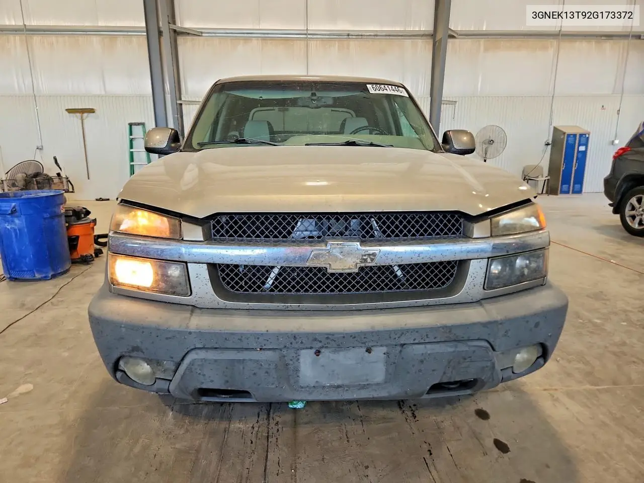 2002 Chevrolet Avalanche K1500 VIN: 3GNEK13T92G173372 Lot: 60641446