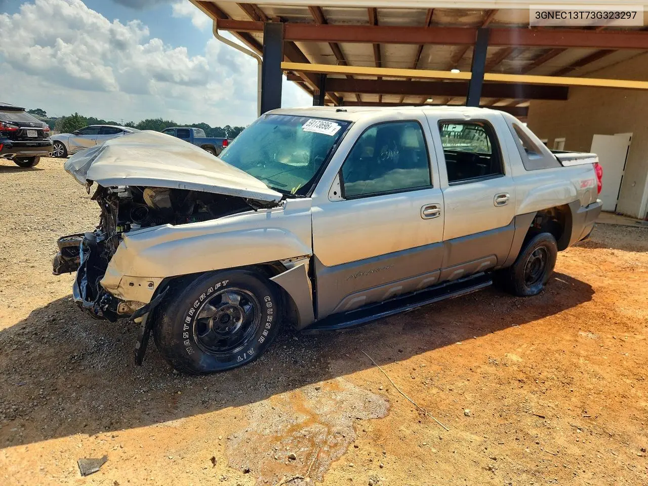 2003 Chevrolet Avalanche C1500 VIN: 3GNEC13T73G323297 Lot: 59173696