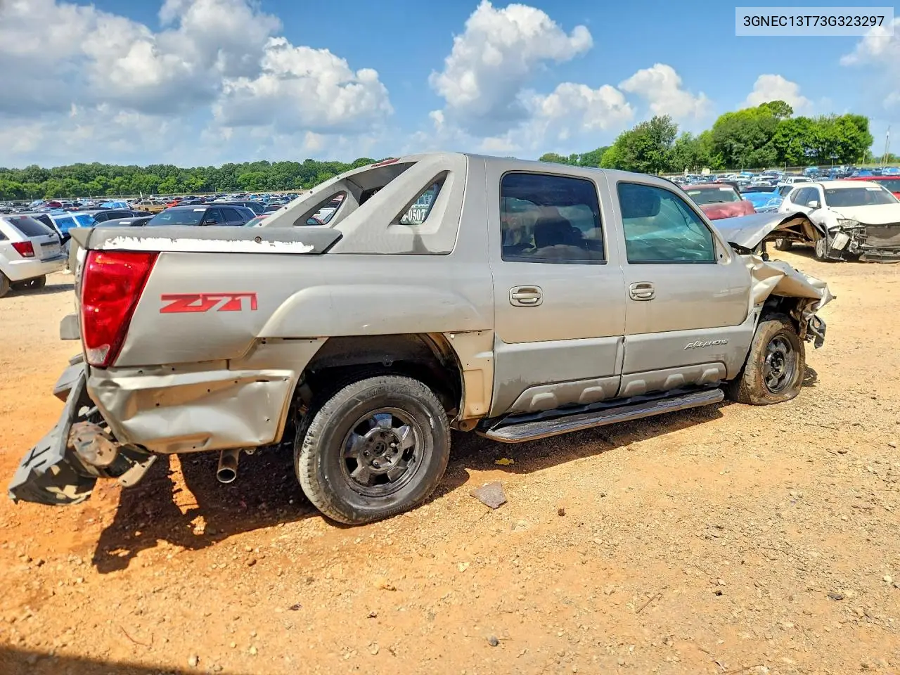 2003 Chevrolet Avalanche C1500 VIN: 3GNEC13T73G323297 Lot: 59173696