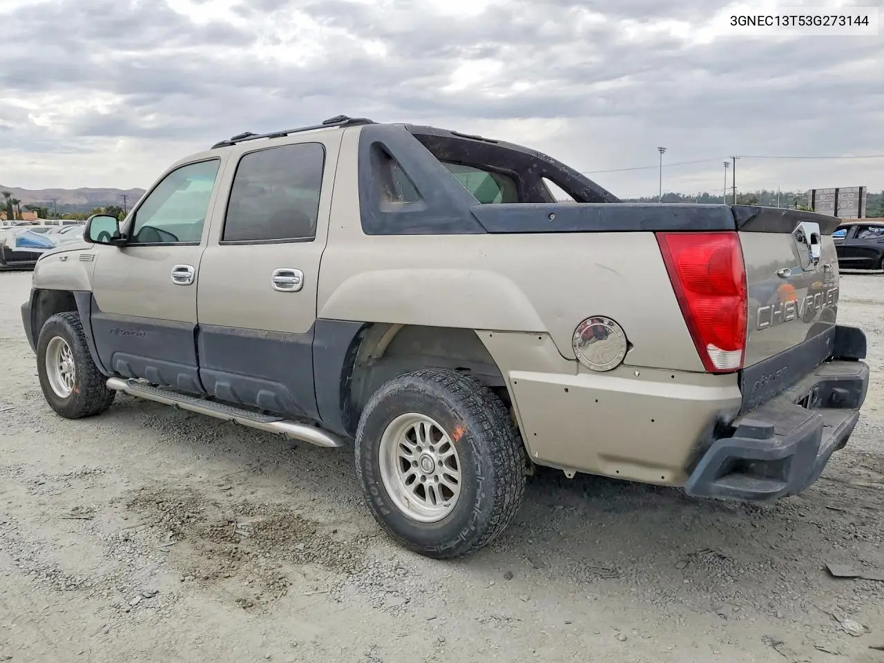 2003 Chevrolet Avalanche C1500 VIN: 3GNEC13T53G273144 Lot: 59388116
