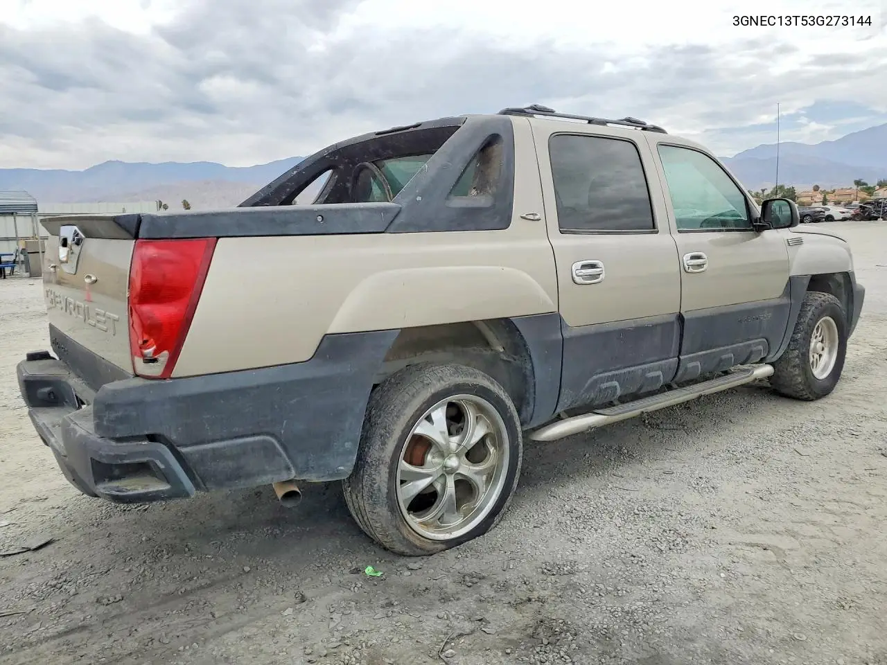 2003 Chevrolet Avalanche C1500 VIN: 3GNEC13T53G273144 Lot: 59388116