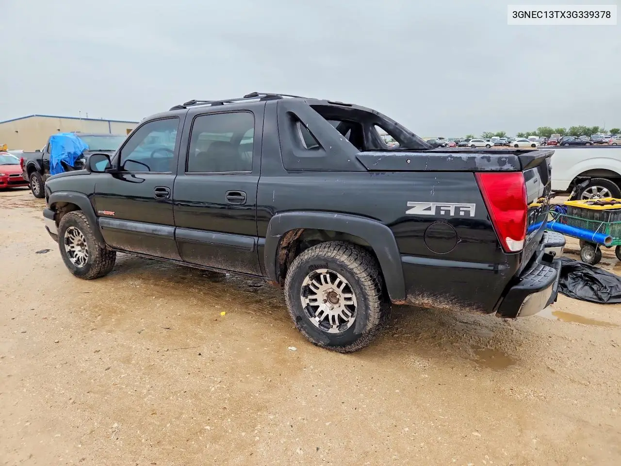 2003 Chevrolet Avalanche C1500 VIN: 3GNEC13TX3G339378 Lot: 60871306