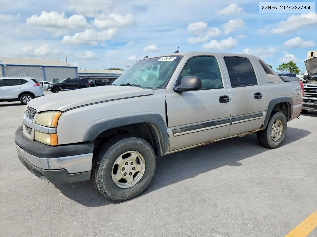 2004 Chevrolet Avalanche K1500 VIN: 3GNEK12T44G227956 Lot: 58488756