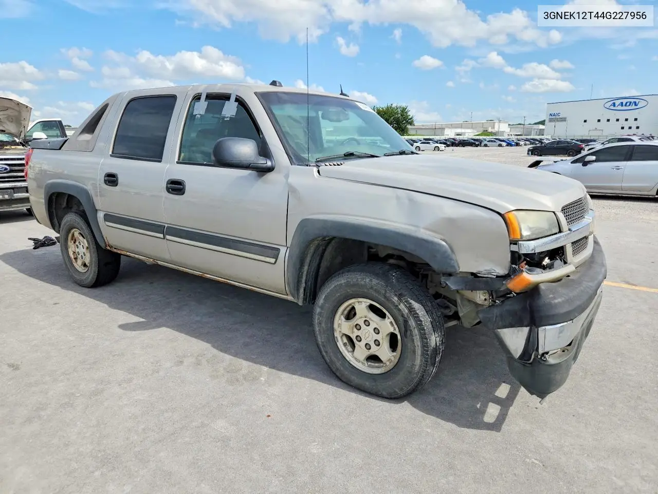 2004 Chevrolet Avalanche K1500 VIN: 3GNEK12T44G227956 Lot: 58488756