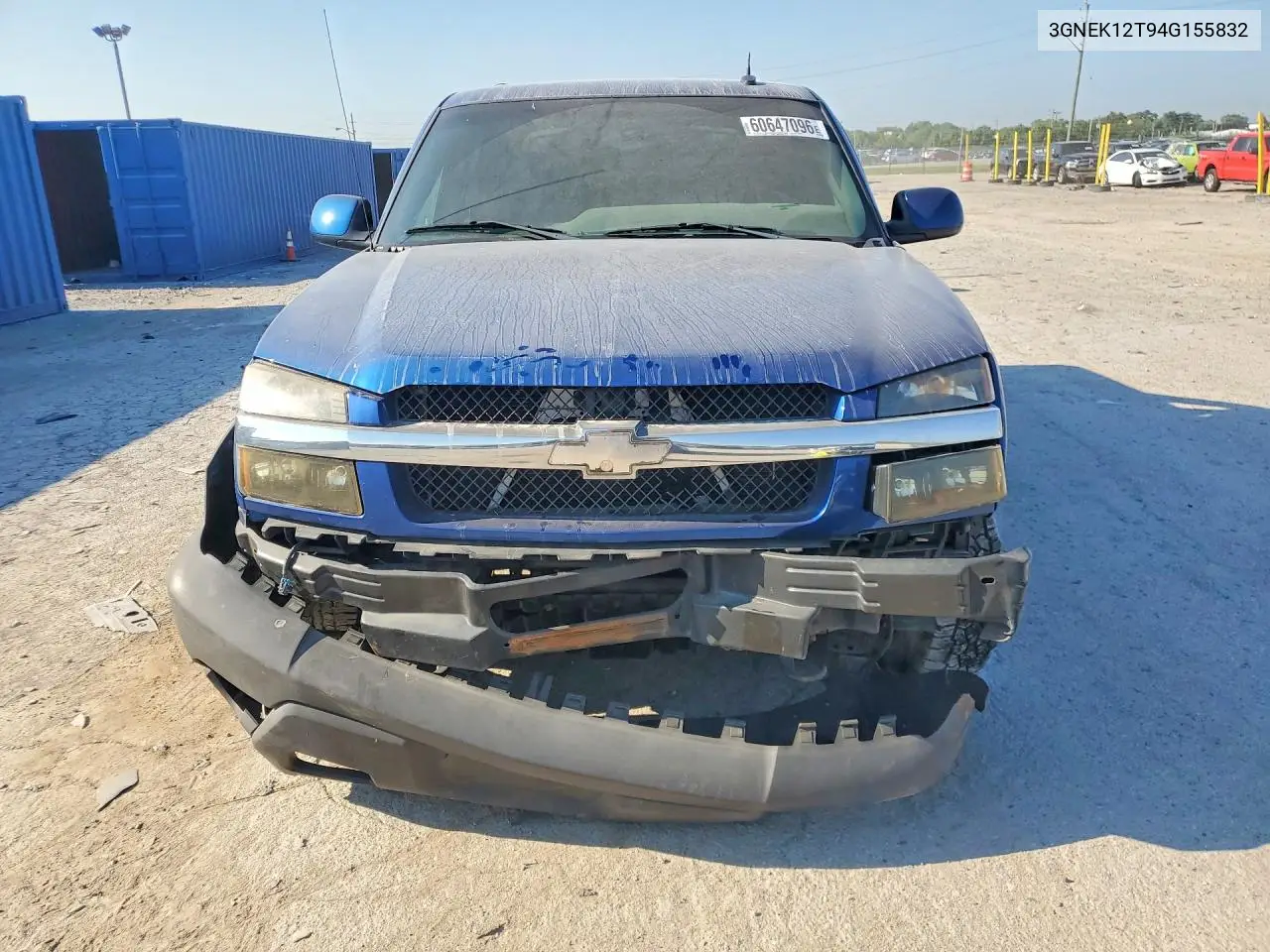 2004 Chevrolet Avalanche K1500 VIN: 3GNEK12T94G155832 Lot: 60647096