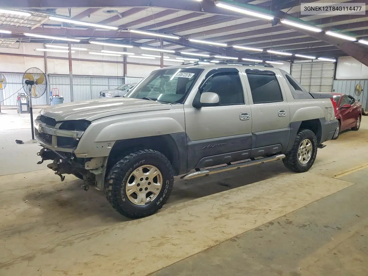 2004 Chevrolet Avalanche K1500 VIN: 3GNEK12T84G114477 Lot: 60672376