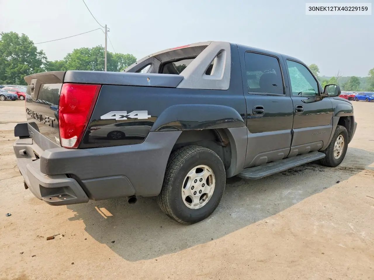 2004 Chevrolet Avalanche K1500 VIN: 3GNEK12TX4G229159 Lot: 61078806
