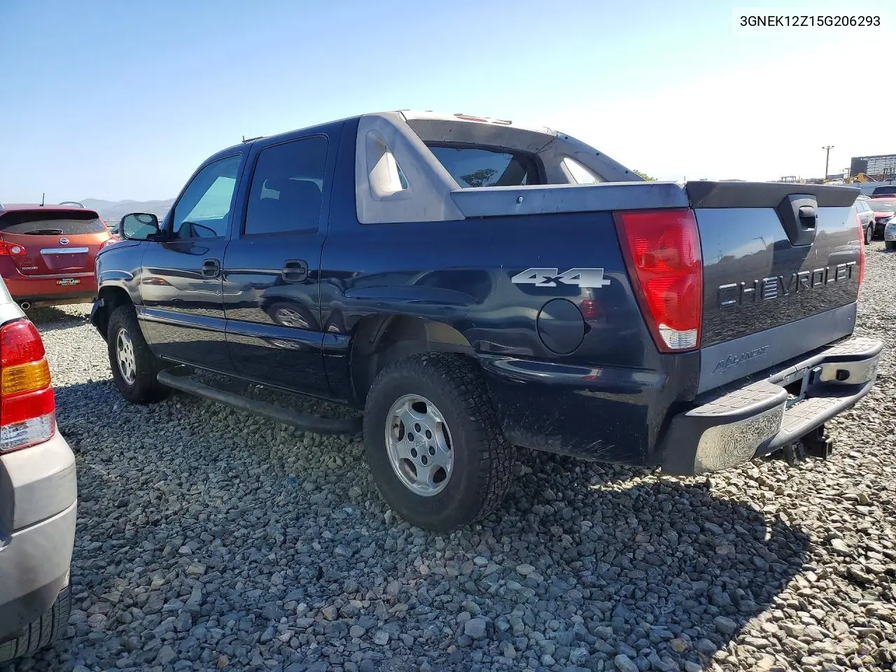 2005 Chevrolet Avalanche K1500 VIN: 3GNEK12Z15G206293 Lot: 53252896