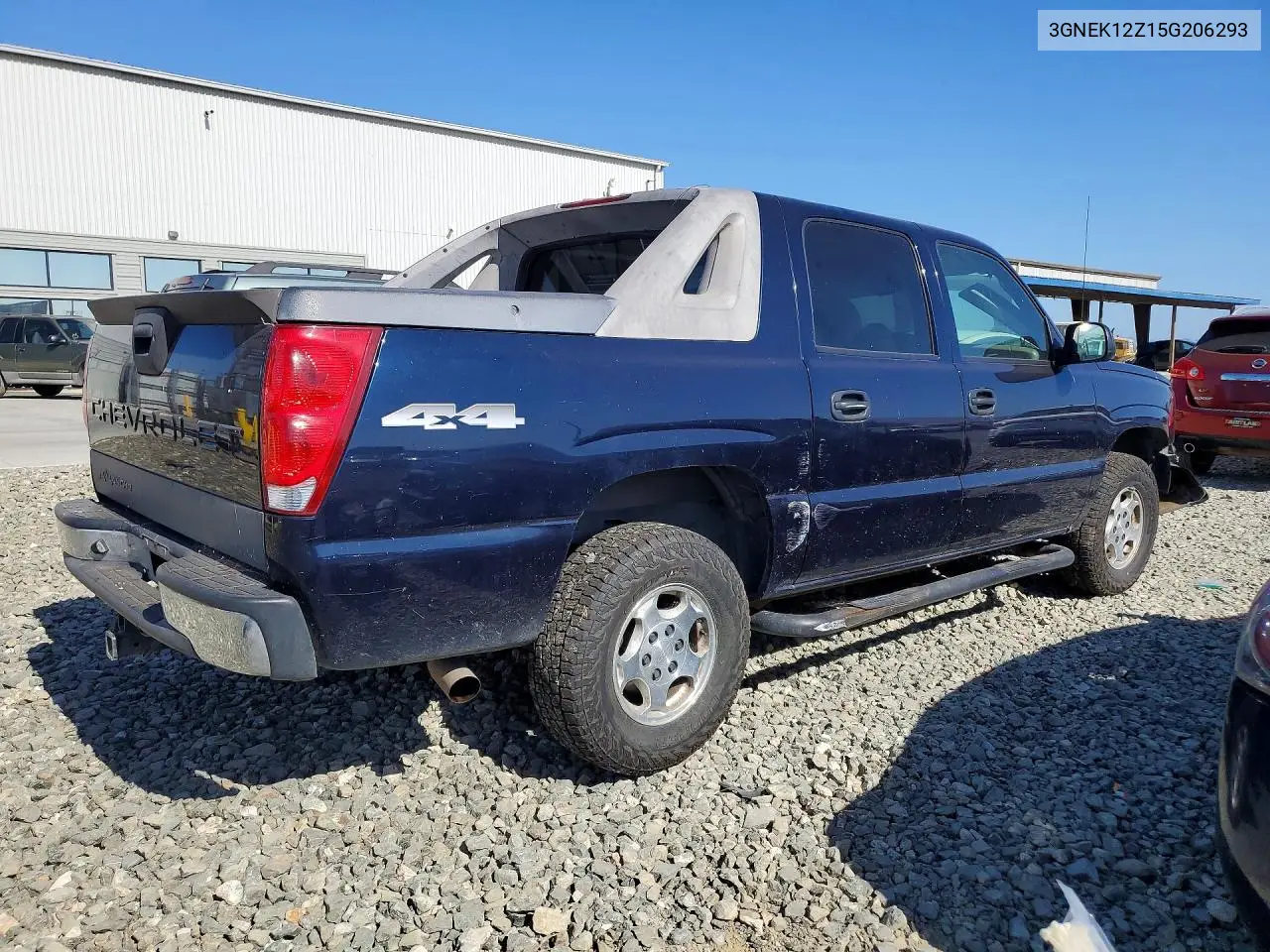2005 Chevrolet Avalanche K1500 VIN: 3GNEK12Z15G206293 Lot: 53252896