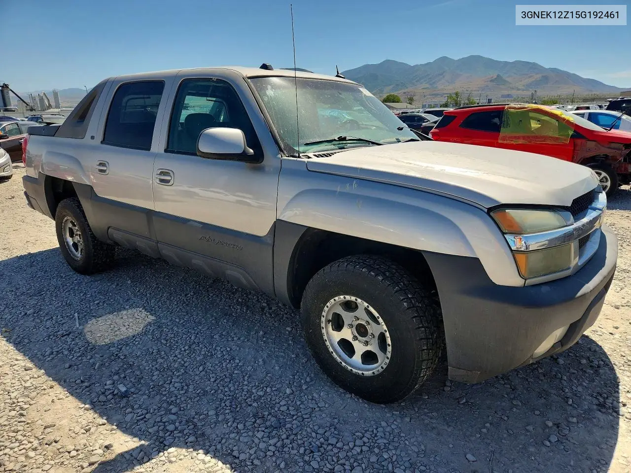 2005 Chevrolet Avalanche K1500 VIN: 3GNEK12Z15G192461 Lot: 56138986