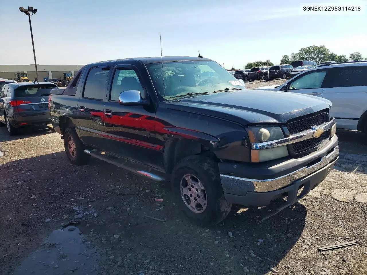 2005 Chevrolet Avalanche K1500 VIN: 3GNEK12Z95G114218 Lot: 57346166