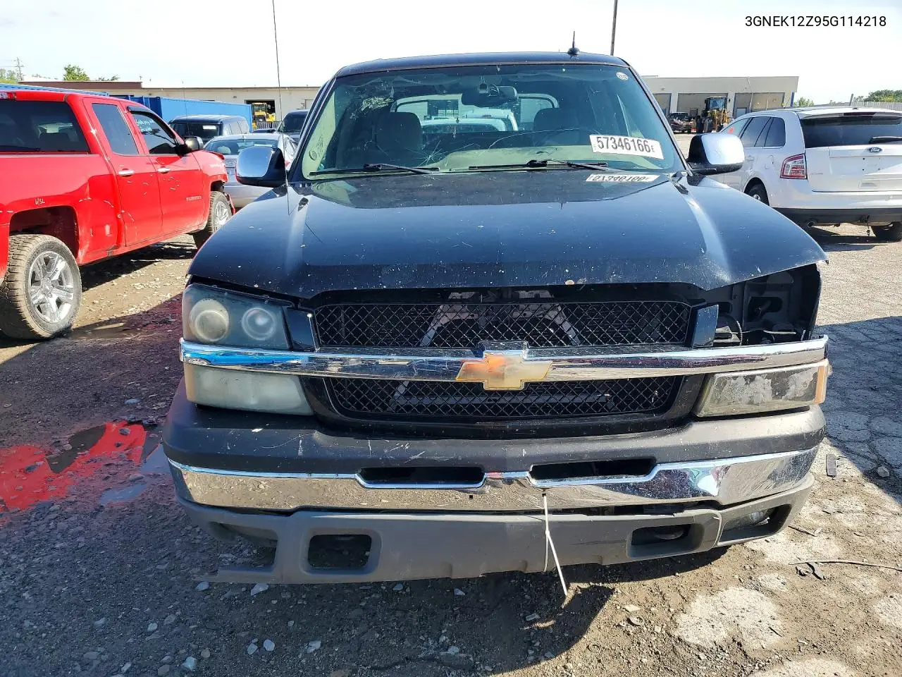 2005 Chevrolet Avalanche K1500 VIN: 3GNEK12Z95G114218 Lot: 57346166