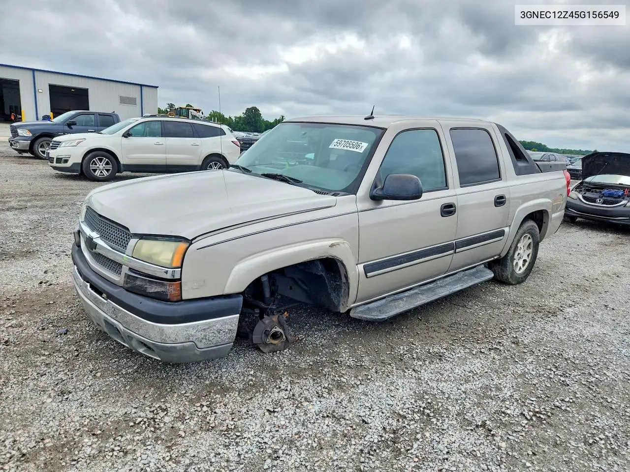 2005 Chevrolet Avalanche C1500 VIN: 3GNEC12Z45G156549 Lot: 59705506