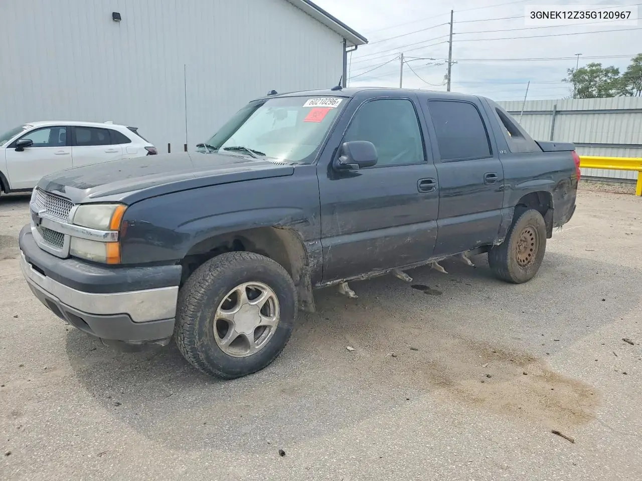 2005 Chevrolet Avalanche K1500 VIN: 3GNEK12Z35G120967 Lot: 60210296