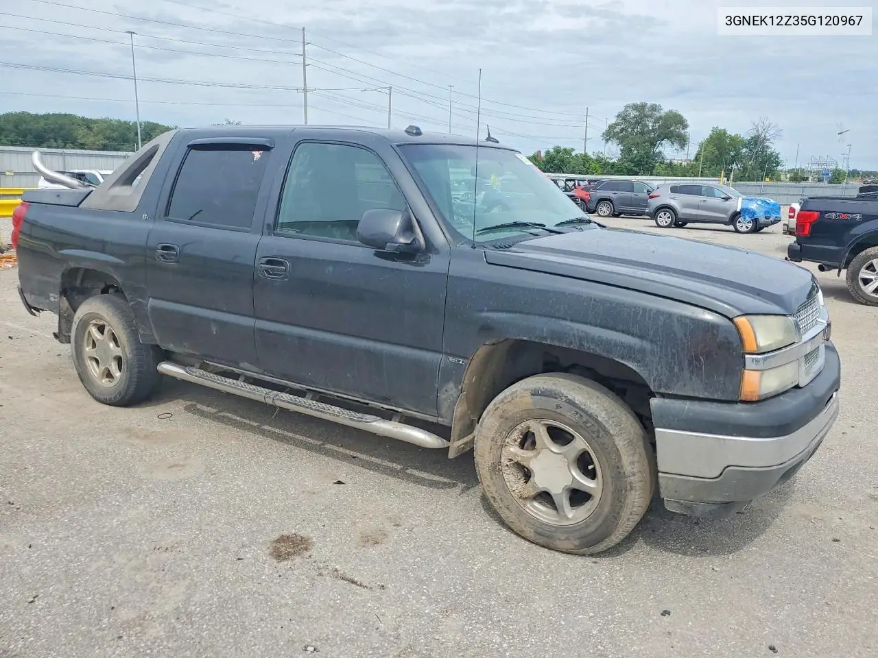 2005 Chevrolet Avalanche K1500 VIN: 3GNEK12Z35G120967 Lot: 60210296