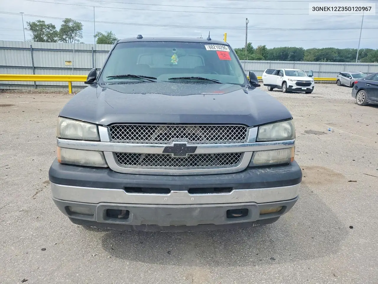 2005 Chevrolet Avalanche K1500 VIN: 3GNEK12Z35G120967 Lot: 60210296