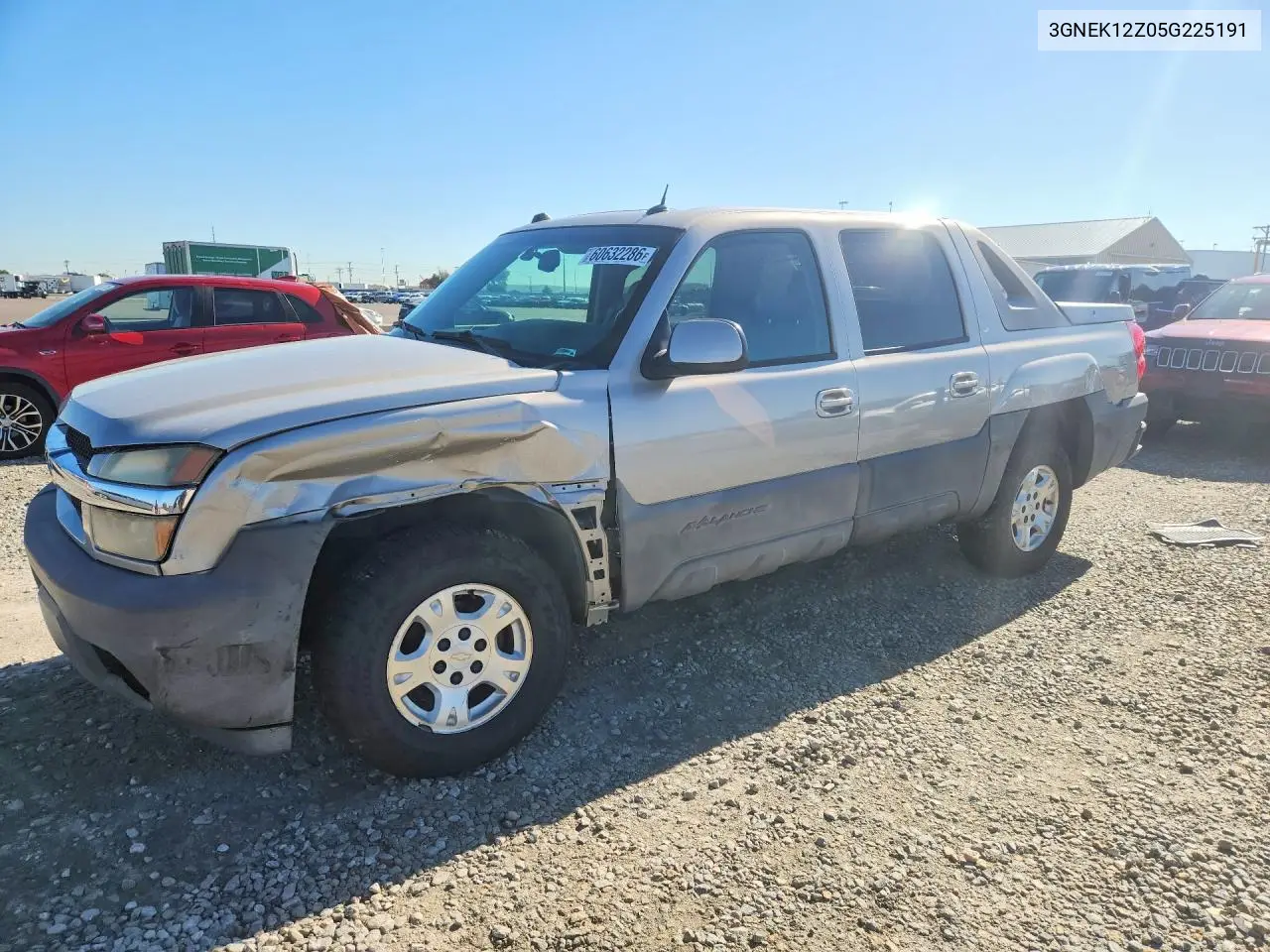 2005 Chevrolet Avalanche K1500 VIN: 3GNEK12Z05G225191 Lot: 60632286