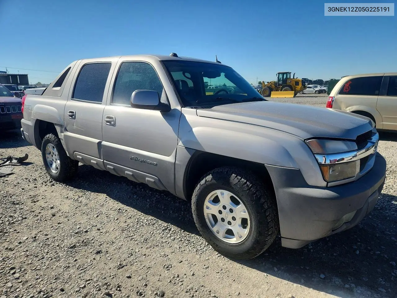 2005 Chevrolet Avalanche K1500 VIN: 3GNEK12Z05G225191 Lot: 60632286