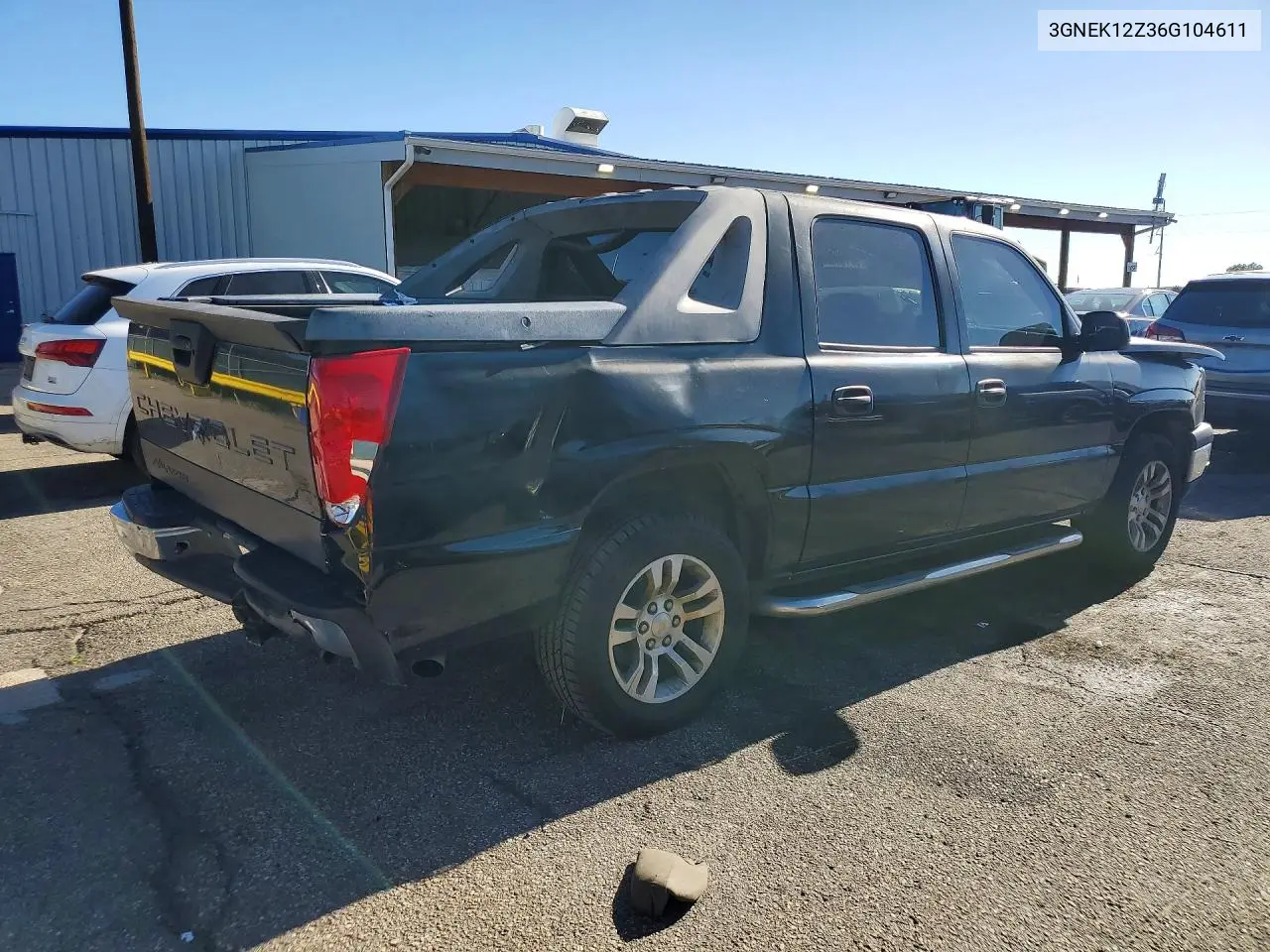 2006 Chevrolet Avalanche K1500 VIN: 3GNEK12Z36G104611 Lot: 57199626