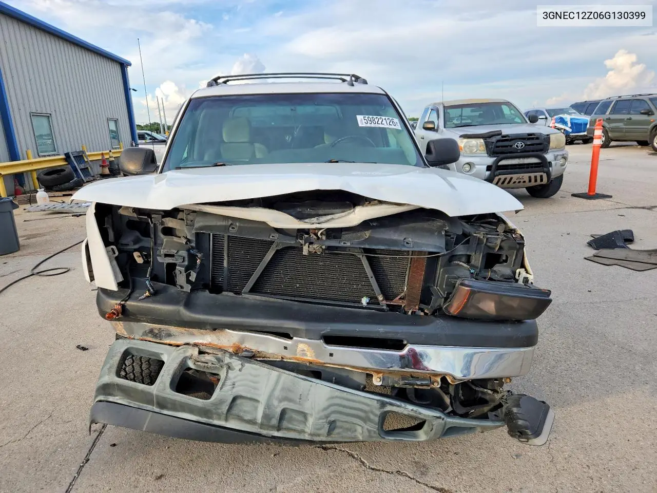 2006 Chevrolet Avalanche C1500 VIN: 3GNEC12Z06G130399 Lot: 59822126