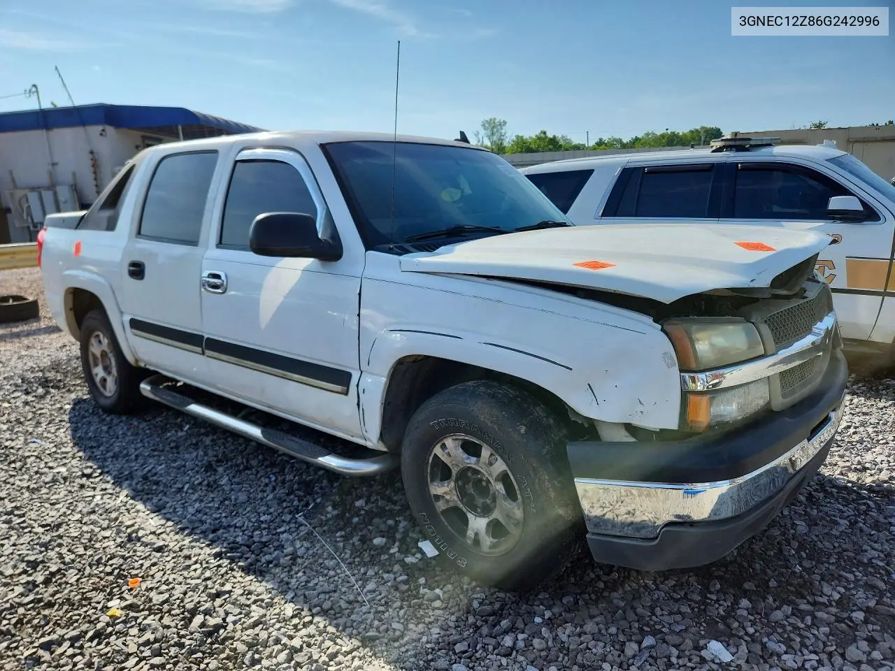 2006 Chevrolet Avalanche C1500 VIN: 3GNEC12Z86G242996 Lot: 60420036