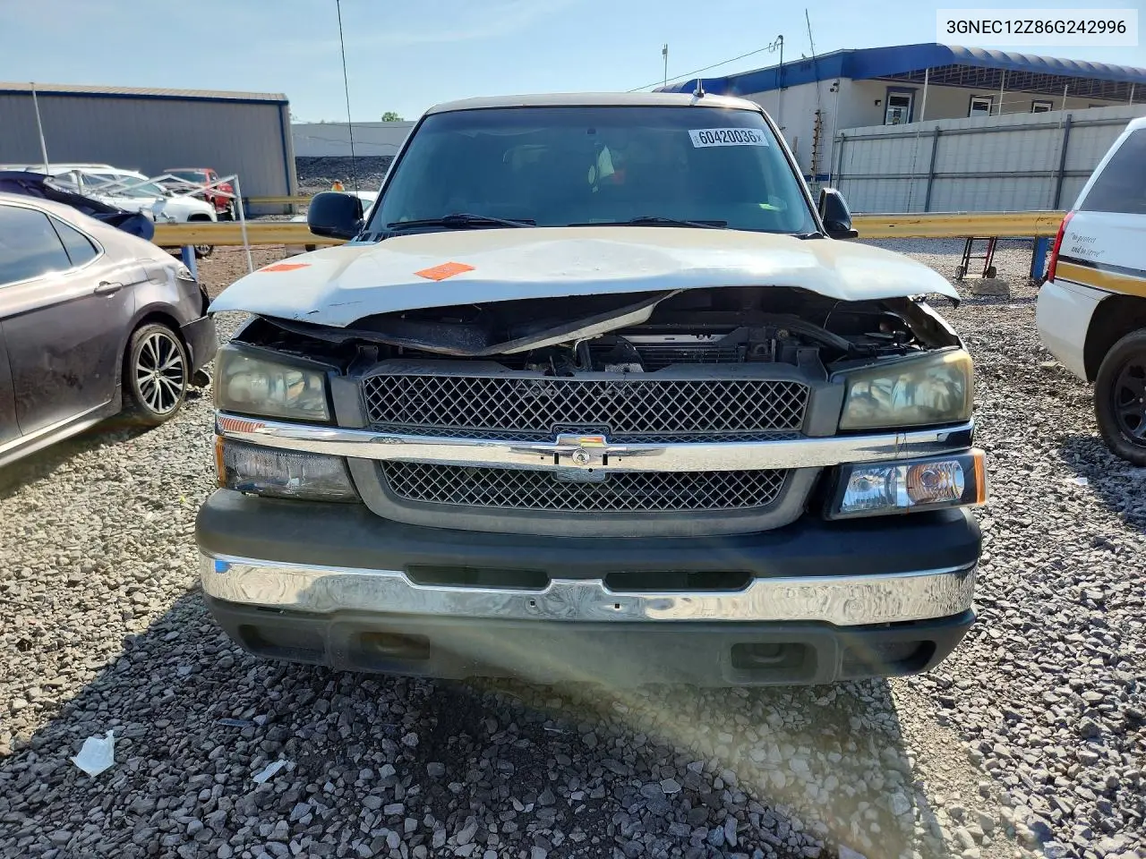 2006 Chevrolet Avalanche C1500 VIN: 3GNEC12Z86G242996 Lot: 60420036