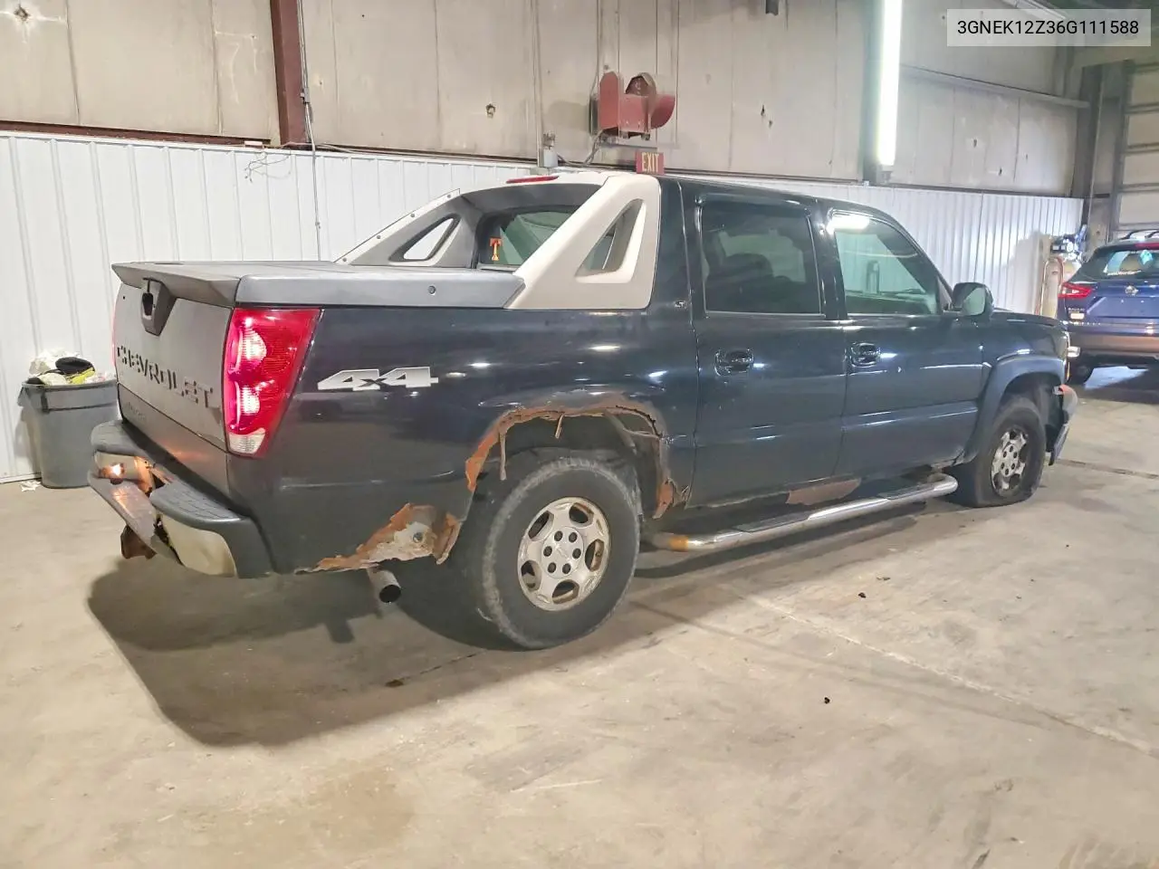 2006 Chevrolet Avalanche K1500 VIN: 3GNEK12Z36G111588 Lot: 60468876