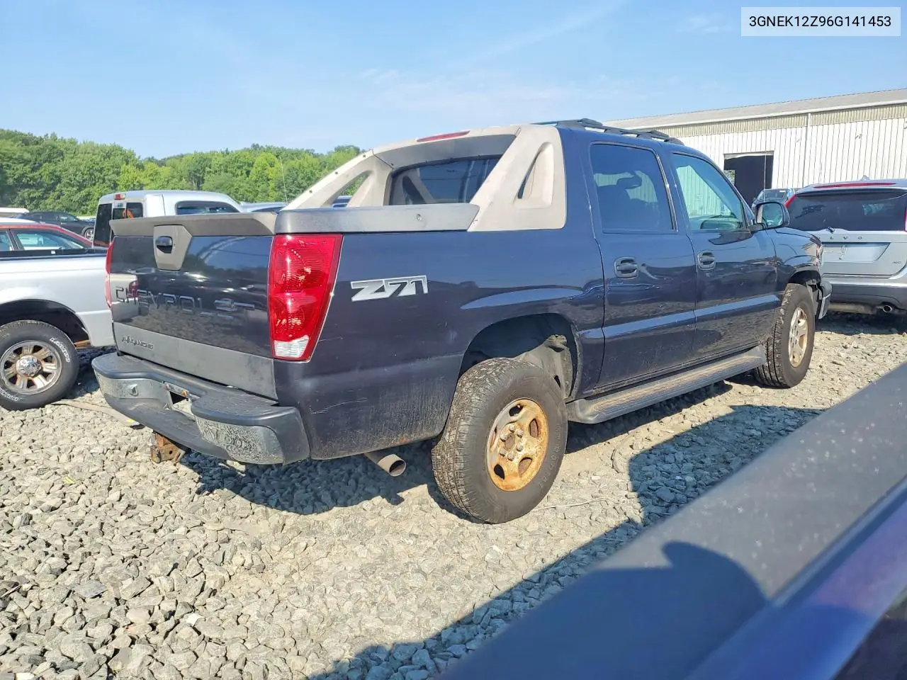 2006 Chevrolet Avalanche K1500 VIN: 3GNEK12Z96G141453 Lot: 60764816
