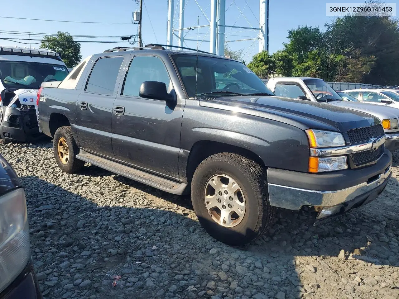 2006 Chevrolet Avalanche K1500 VIN: 3GNEK12Z96G141453 Lot: 60764816