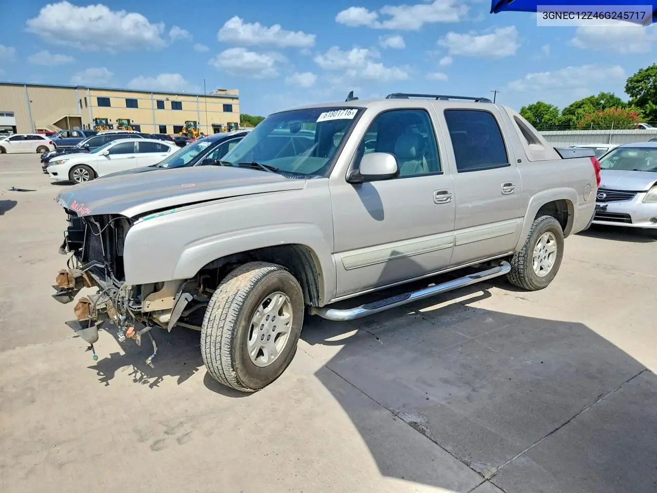 2006 Chevrolet Avalanche C1500 VIN: 3GNEC12Z46G245717 Lot: 61801716